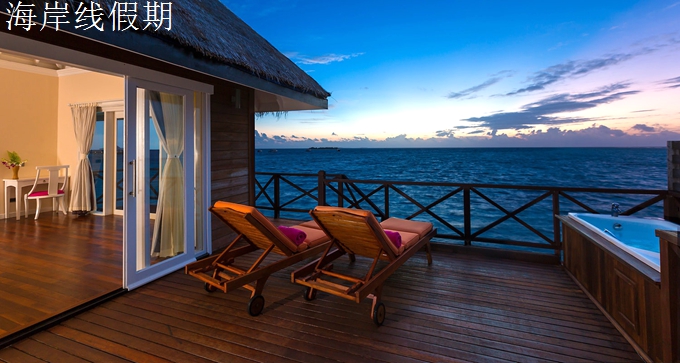 带按摩浴缸的日落水上别墅-Sunset Reef Villa 房型图片及房间装修风格(美露丽芙岛|薇露丽芙 Vilu Reef)海岛马尔代夫